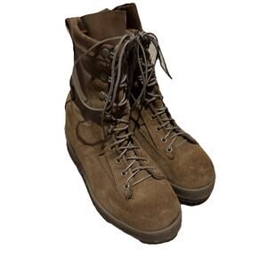 Combat Boots McRae Military Desert Suede Gore-Tex Lining Vibram Sole Mens 6XW